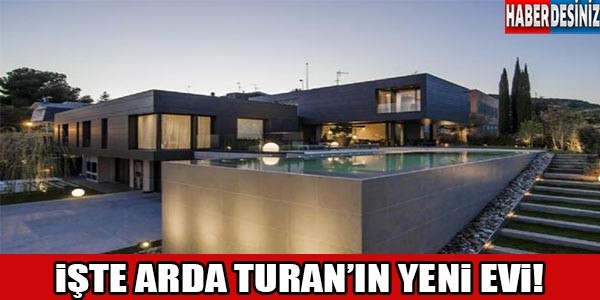 İşte, Arda Turan'ın yeni evi..