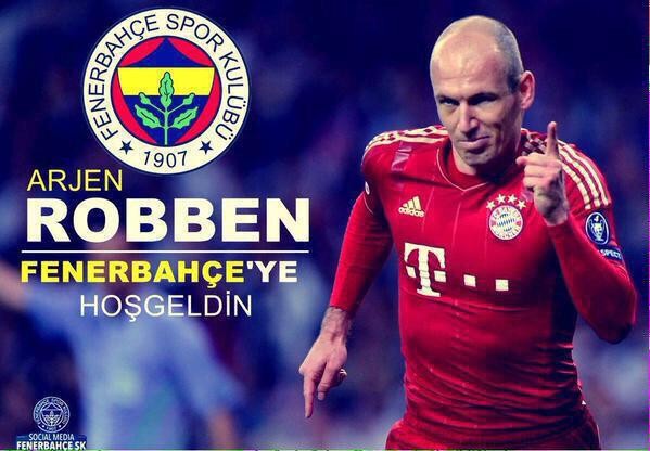 SON DAKİKA! SON DAKİKA!! | Şekip Mosturoğlu açıkladı Fenerbahçe Arjen Robbene İmzayı Attırdı, Sezon Sonu FENERBAHÇEDE!!!!!!!