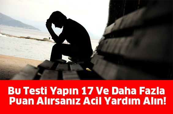 Bu Testi Yapın 17 Ve Daha Fazla Puan Alırsanız Acil Yardım Alın!