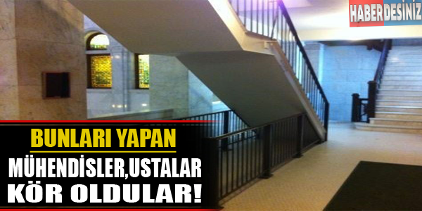 Bunları yapan mühendisler,ustalar kör oldular!