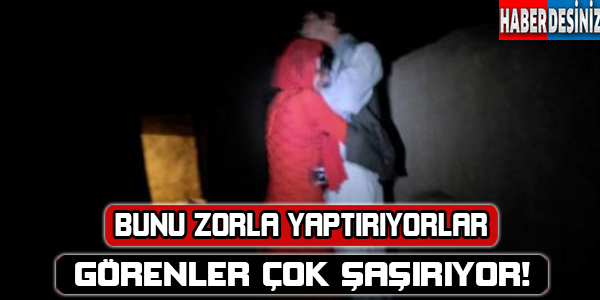 Bunu Zorla Yaptırıyorlar! Görenler Çok Şaşırıyor!