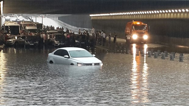 Ankara sular altında kaldı