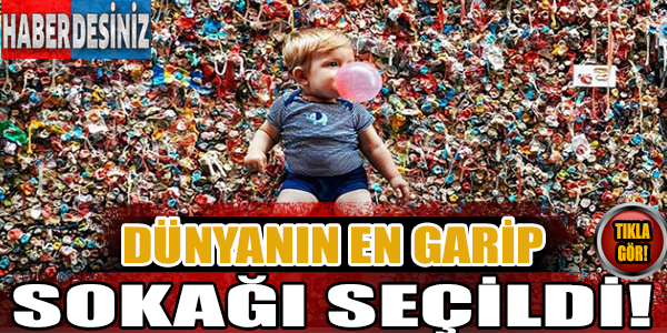 Dünyanın en garip sokağı seçildi!