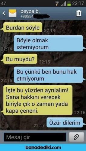 Bu mesajları gülmekten okuyamayacaksınız ! En çok paylaşılan komik mesajlar...