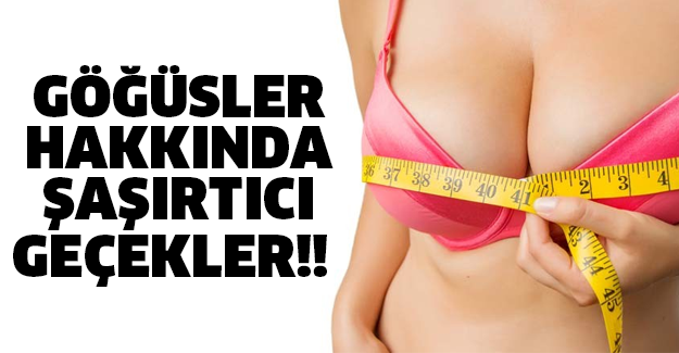 Göğüsler hakkında şaşırtıcı geçekler!!