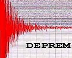 O İLİMİZDE DEPREM MEYDANA GELDİ !