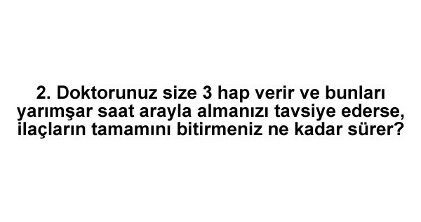 İQ seviyeniz bakın kaç çıkacak! Sadece 5 dakikanızı ayırın!