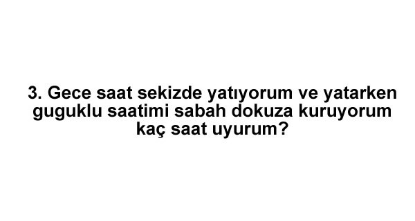 İQ seviyeniz bakın kaç çıkacak! Sadece 5 dakikanızı ayırın!