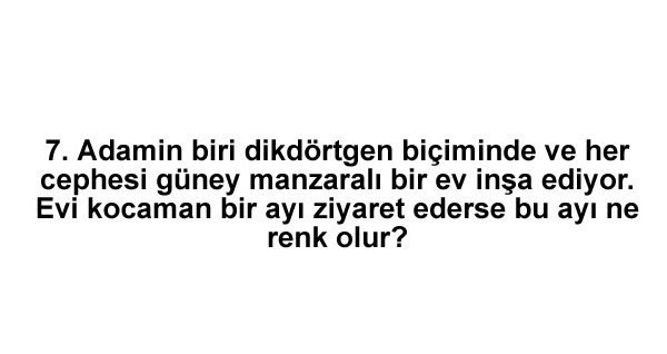 İQ seviyeniz bakın kaç çıkacak! Sadece 5 dakikanızı ayırın!