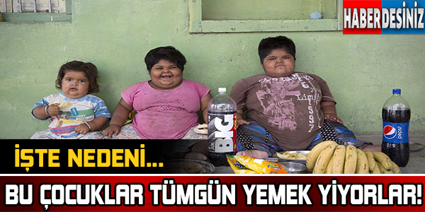 Bu Çocuklar Tümgün Yemek Yiyor