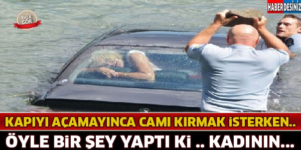 Kapıyı Açamayınca Camı Kırmak İsterken Öyle Bir Şey Yaptı Ki Kadının...