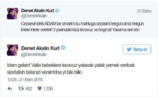 DEMET AKALINDAN'DAN MİNİK IRMAK'IN KATİLİ HAKKINDA ŞOK PAYLAŞIM!!