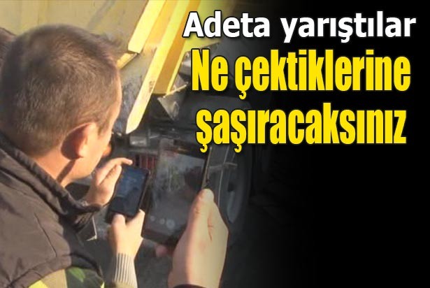 Adeta yarıştılar! Ne çektikerine çok şaşıracaksınız...