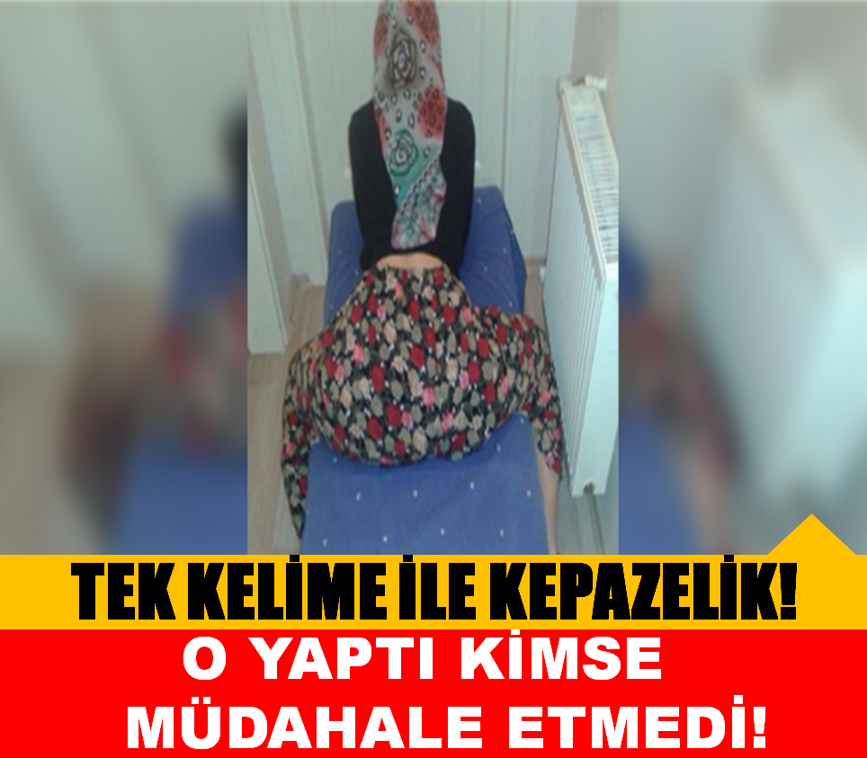 O YAPTI KİMSE DE MÜDAHALE ETMEDİ! TEK KELİME İLE KEPAZELİK!