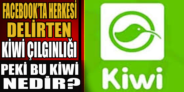 İşte Facebook'taki KİWİ çılgınlığı!