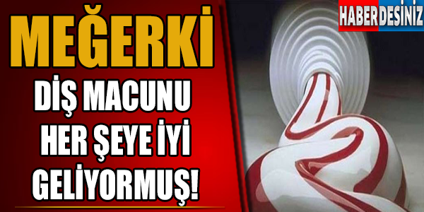 Meğerki Diş Macunu Herşeye İyi Geliyormuş!