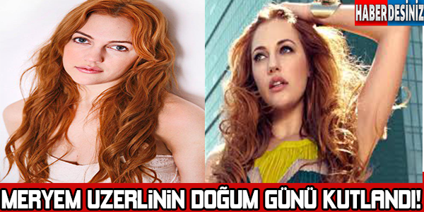 Meryem Uzerli'nin doğum günü kutlaması şok etti!