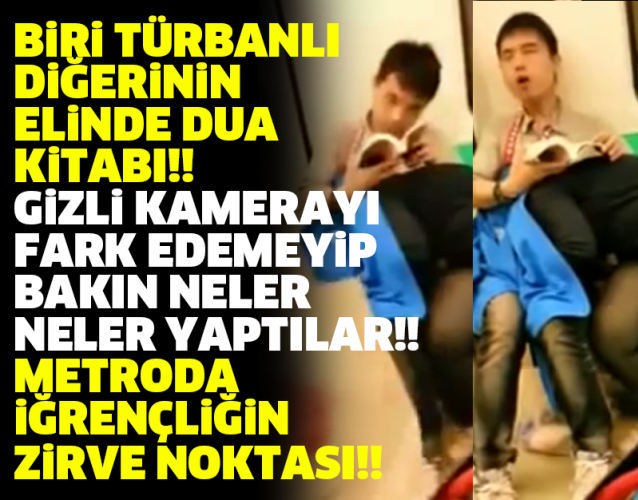 METRODA HERKES BU REZALETİ GÖRDÜ AMA KİMSE SESİNİ ÇIKARTMADI!