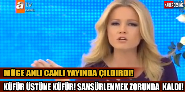 Müge Anlı Canlı Yayında Çıldırdı, Sansürlemek Zorunda Kaldı..!