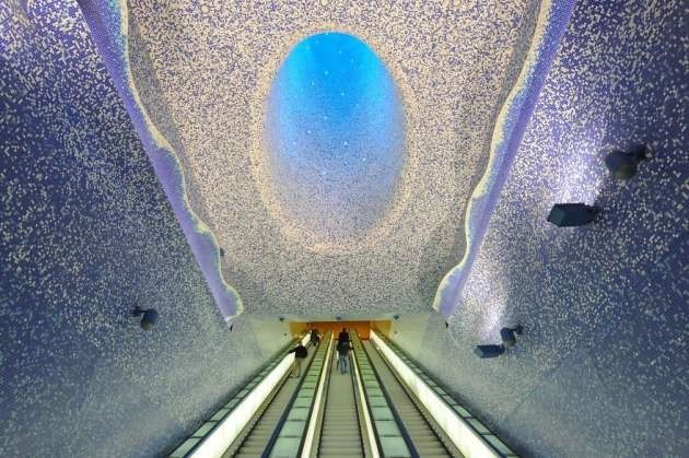 Türkiye de olsa içinden çıkmayacağınız Metro istasyonları!