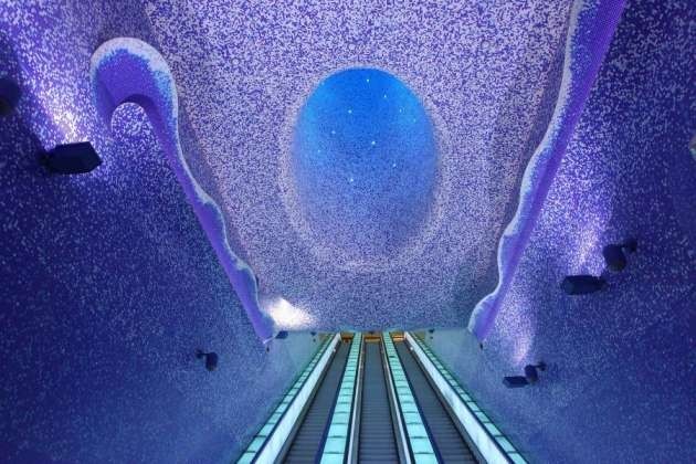 Türkiye de olsa içinden çıkmayacağınız Metro istasyonları!