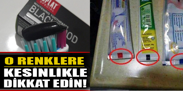 O renklere kesinlikle dikkat edin!