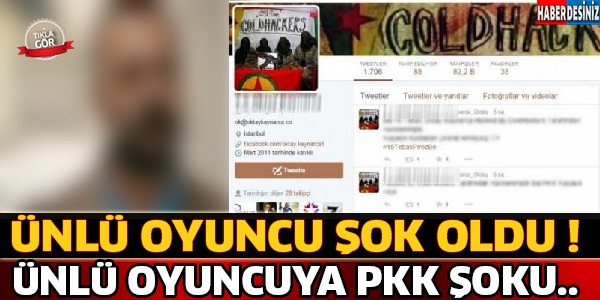 Ünlü Oyuncuya Pkk Şoku ! Bakın Kim...