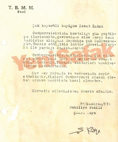 Şok şok şok! Atatürk ölmedi öldürüldü! Yıllar sonra belgeler ortaya çıktı!