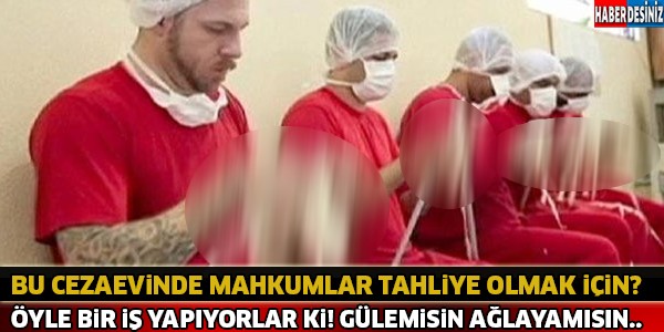 Cezaevinde Mahkumlar Tahliye Olmak İçin Öyle Bir İş Yapıyorlar Ki ! Şaşkın Kalacaksınız...