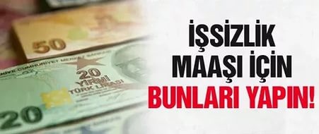 BUNU YAPANLAR İŞSİZLİK MAAŞI ALAMAYACAK!! SAKIN YAPMAYIN!!