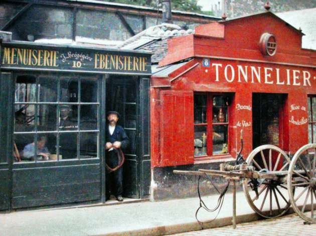 Paris'in 100 Yıl Önceki Fotografları