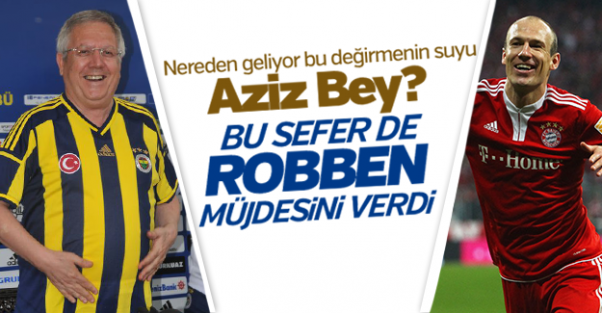 SON DAKİKA! SON DAKİKA!! | Şekip Mosturoğlu açıkladı Fenerbahçe Arjen Robbene İmzayı Attırdı, Sezon Sonu FENERBAHÇEDE!!!!!!!