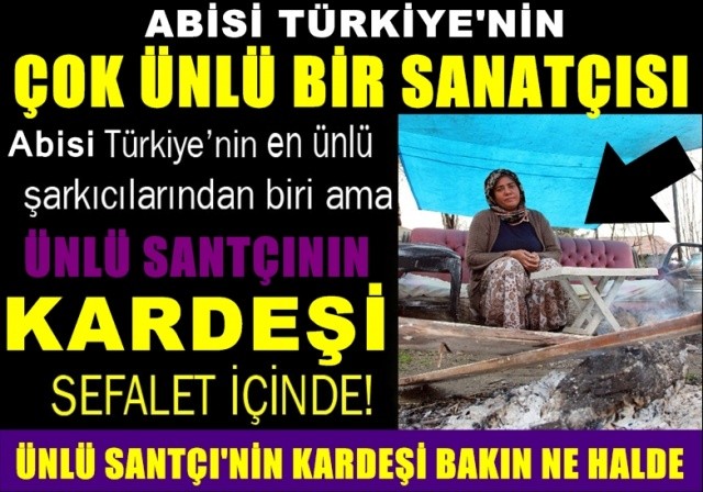 ÜNLÜ SANTÇI’NIN KARDEŞİ BAKIN NE HALDE!!