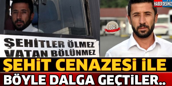 Şehit Cenazesi İle Böyle Dalga Geçtiler...