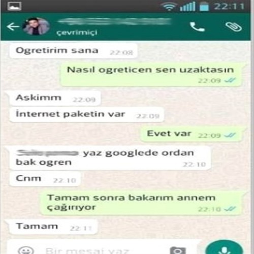 İŞTE O MİDE BULANDIRAN MESAJLAR!  WHATSAPP SAPIĞINDAN 10 YAŞINDAKİ KIZA CİNSEL MESAJLARI ŞOKE ETTİ! BEN SENİN YANINDA OLSAYDIM...