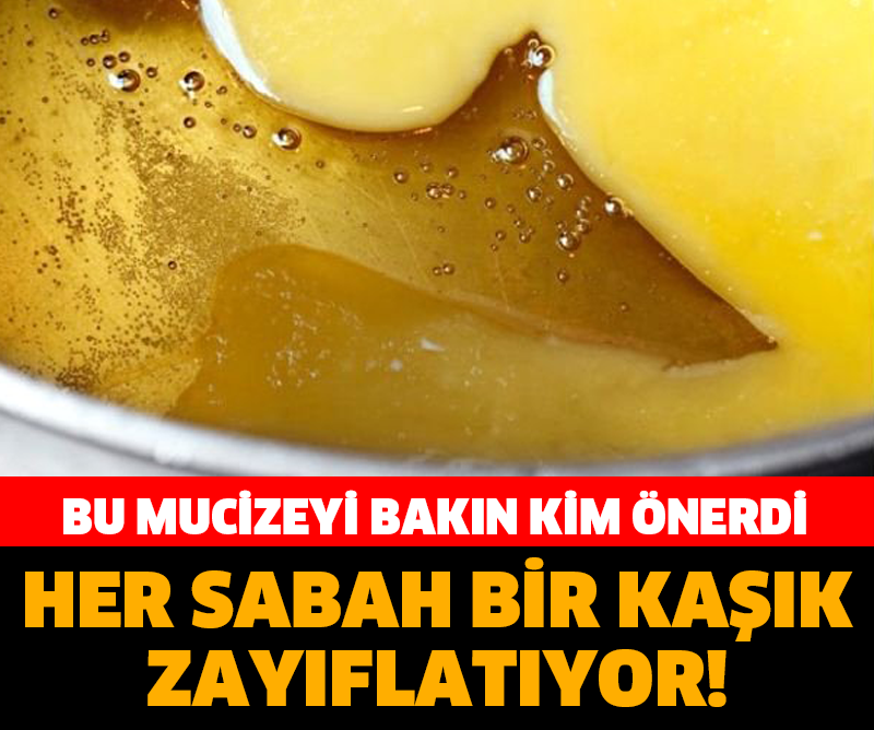 BU MUCİZEYİ BAKIN KİM ÖNERDİ! HER SABAH BİR KAŞIK ZAYIFLATIYOR!