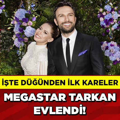 Tarkan ın Düğününden İlk Kareler