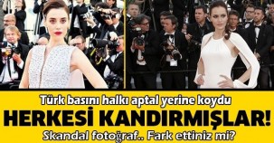 Fahriye ve Cansu Cannes’ta alay konusu oldu!