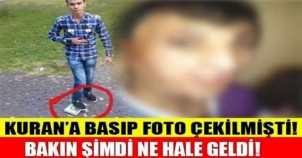 KURANA BASIP FOTOĞRAF ÇEKİLMİŞTİ BAKIN ŞİMDİ NE HALDE!