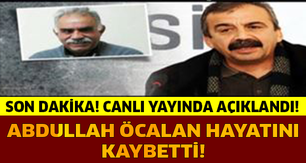 HDP'Lİ SIRRI SÜREYYA ÖNDER CANLI YAYINDA AÇIKLADI! ÖCALAN ÖLDÜ!