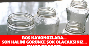 BOŞ KAVONOZLARA… SON HALİNİ GÖRÜNCE ŞOK OLACAKSINIZ… BAKIN NE YAPTI!