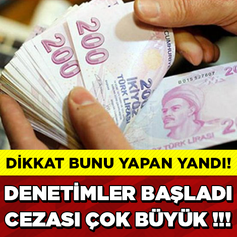 EĞER BUNU YAPTIYSANIZ DİKKAT!