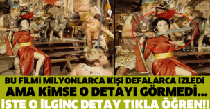 BU FİLMİ MİLYONLARCA KİŞİ DEFALARCA İZLEDİ AMA KİMSE O DETAYI GÖRMEDİ...