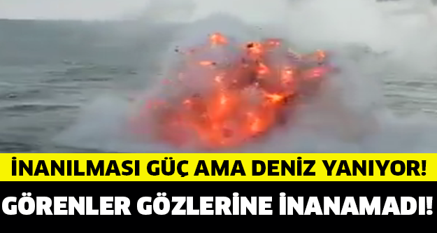 DENİZ CAYIR CAYIR YANDI!