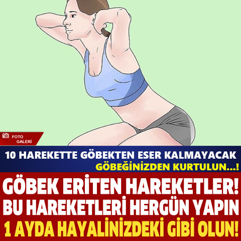 10 HAREKETTE GÖBEKTEN ESER KALMAYACAK! GÖBEK ERİTEN MUCİZE!