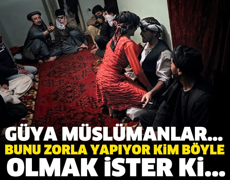 GÜYA MÜSLÜMANLAR... BUNU ZORLA YAPIYOR KİM BÖYLE OLMAK İSTER Kİ...