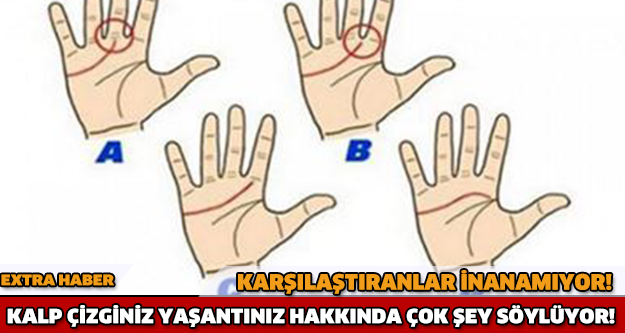 ELDEKİ KALP ÇİZGİLERİ BAKIN NE ANLAMA GELİYOR!