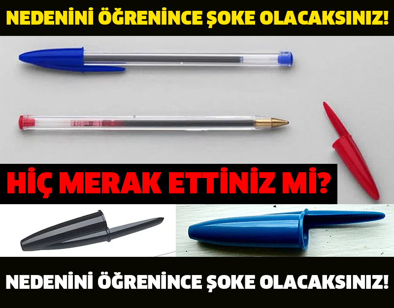 TÜKENMEZ KALEMLERİN KAPAĞINDA NEDEN UFAK BİR DELİK VAR! HİÇ MERAK ETTİNİZ Mİ? NEDENİNİ ÖĞRENİNCE ŞOKE OLACAKSINIZ!