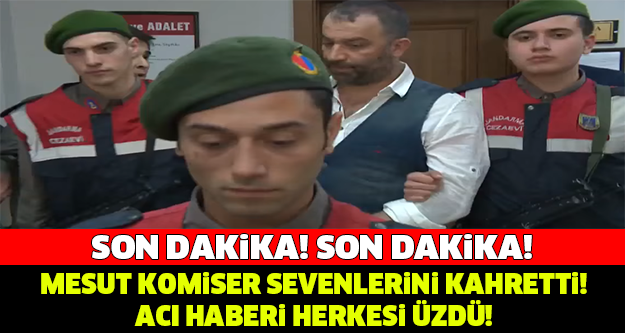 ARKA SOKAKAKLARIN SEVİLEN OYUNCUSU MESUT KOMİSER HAPİSE GİRDİ! HAYRANLARI ŞOKTA..!