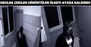 OKULDA ÇEKİLEN BU GÖRÜNTÜLER ÜLKEYİ AYAĞA KALDIRDI! KIZ ÖNCE OĞLANI ÖPTÜ ARDINDAN...